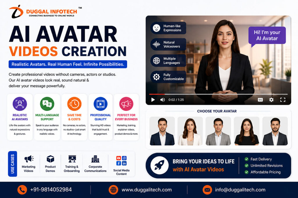 AI Avatar Videos Creation