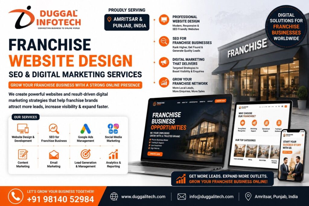 Franchise-Website-Design-Amritsar