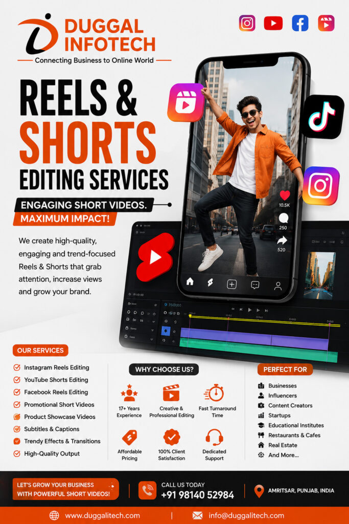 Reels-&-Shorts-Editing-Services-in-Amritsar