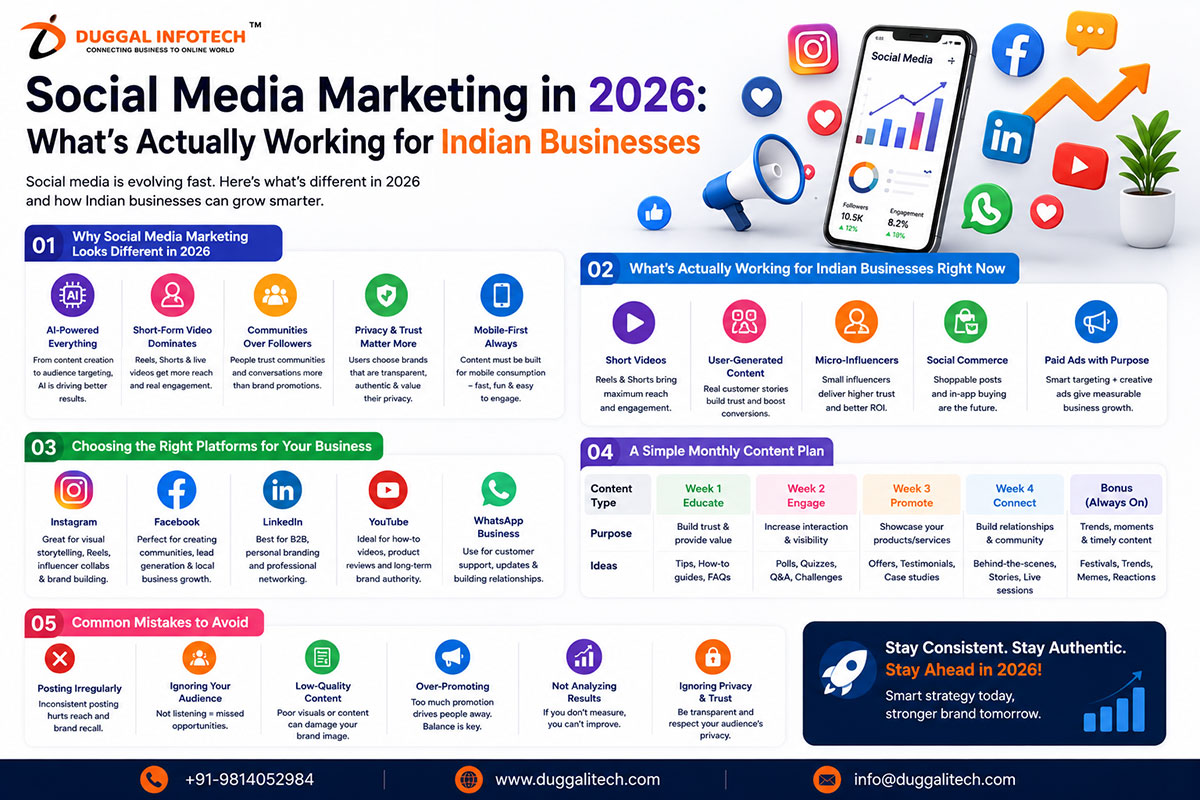 Social Media Marketing in 2026: What’s Actually Working for Indian Businesses