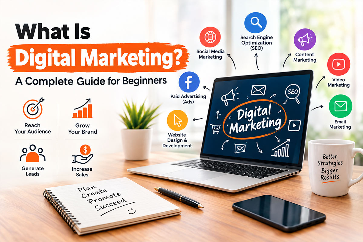 What Is Digital Marketing? A Complete Guide for Beginners